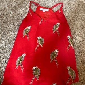 Red tank from the Loft